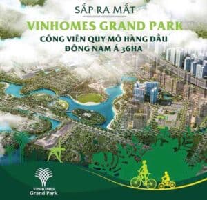 Vinhomes Grand Park - ra mat cong vien vinhomes grand park ha