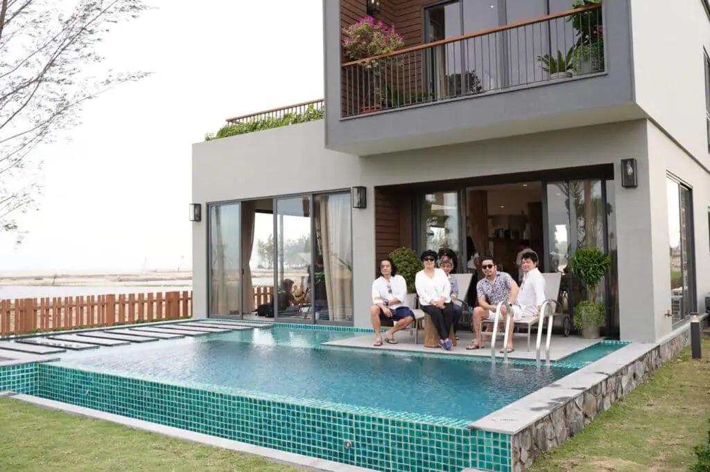 Phòng sinh hoạt nhà mẫu NovaWorld Hồ Tràm