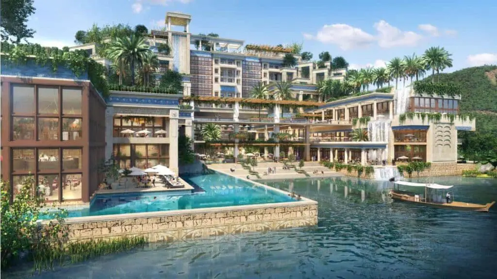 Phối cảnh tiện ích nghỉ dưỡng NovaWorld Hồ Tràm