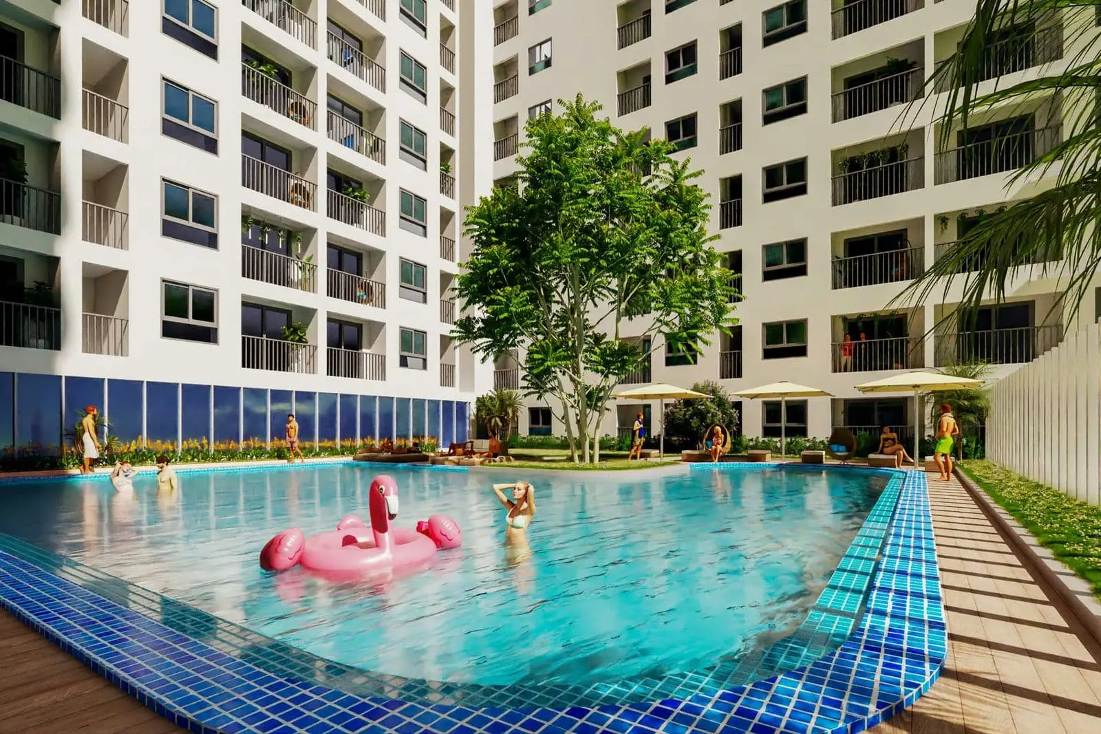 Ben Hill Thuận An 6 Tiện ích Hồ bơi Căn hộ Ben Hill Thuận An Bình Dương