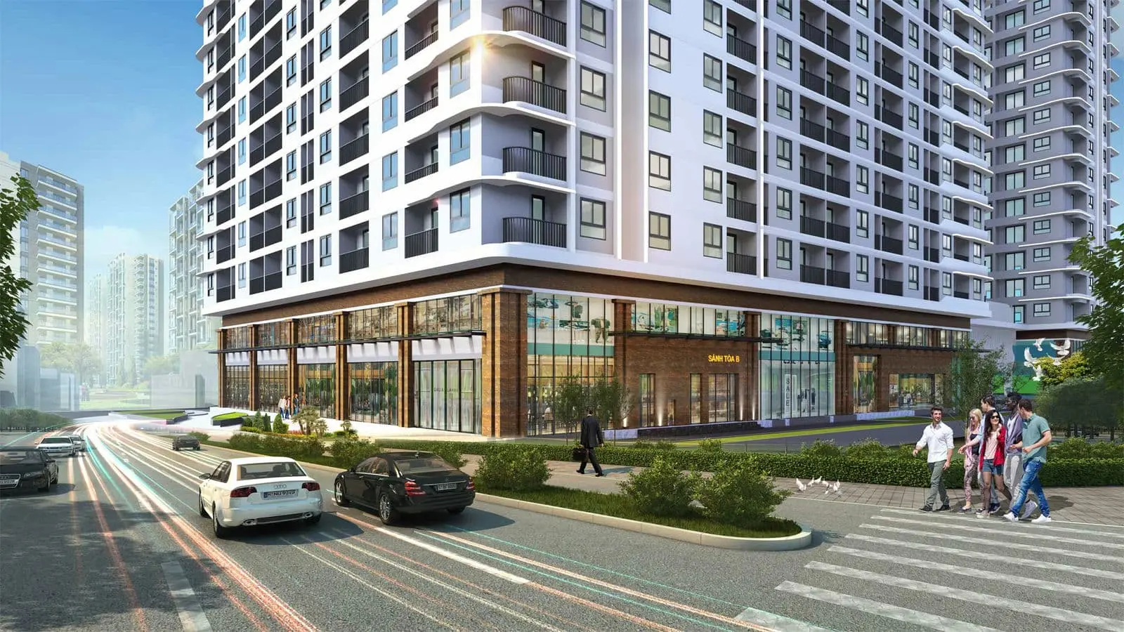 Ben Hill Thuận An 7 Tiện ích Trung tâm thương mại Căn hộ Ben Hill Thuận An Bình Dương