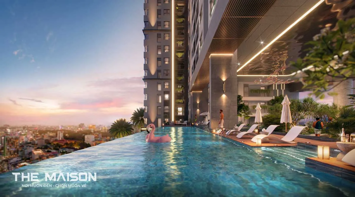 The Maison 12 Hồ bơi Dự án The Maison Bình Dương