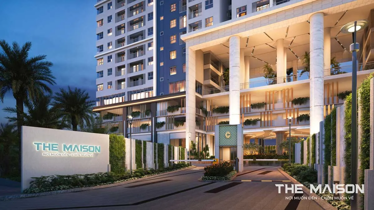The Maison 11 Cổng chào Dự án The Maison Bình Dương