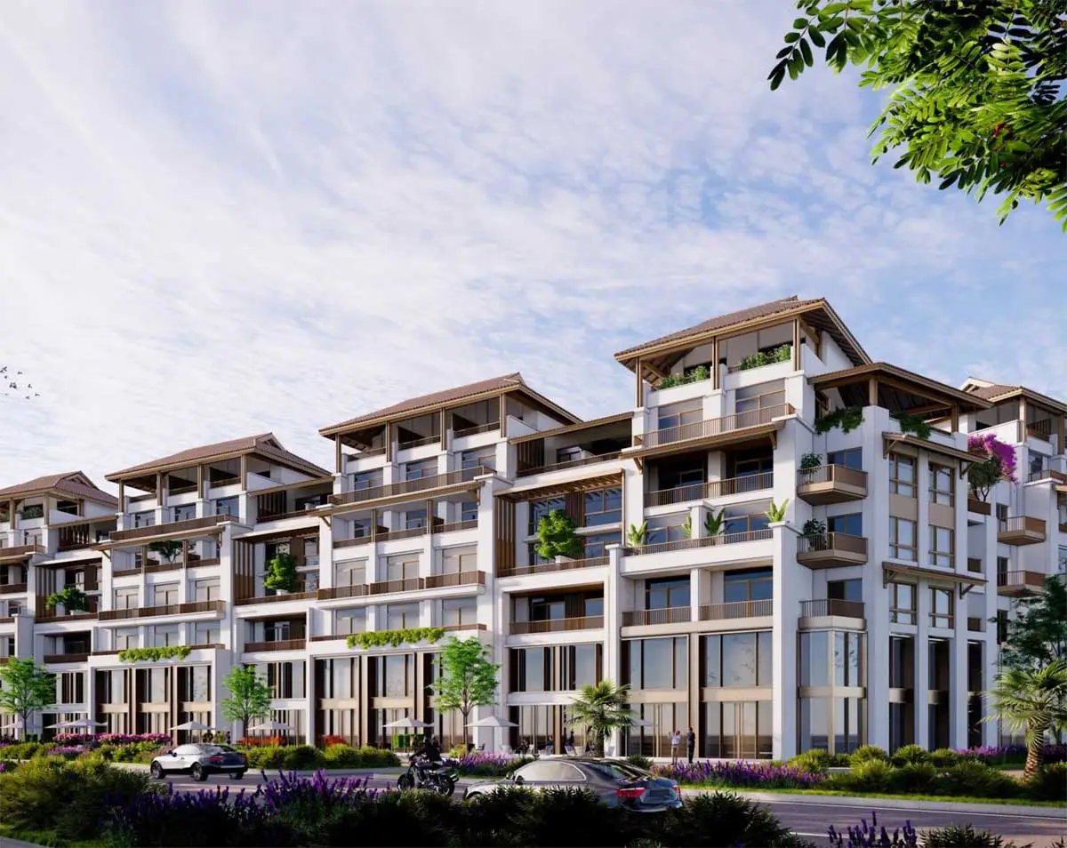 Sun Cosmo Residence Đà Nẵng 17 Phối cảnh Townhouse Sun Cosmo Residence Đà Nẵng