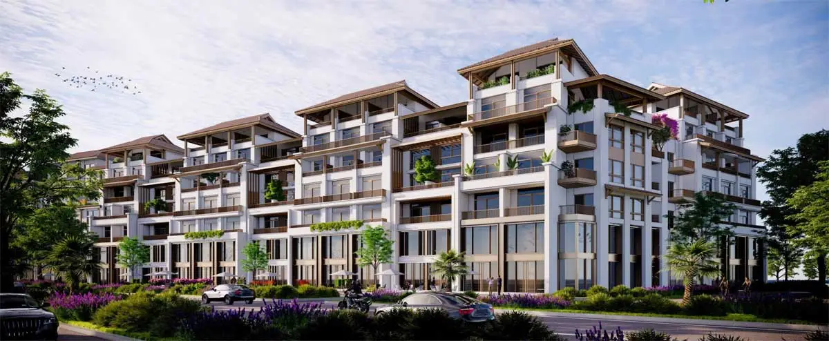 Sun Cosmo Residence Đà Nẵng 16 Phối cảnh Townhouse Sun Cosmo Residence Đà Nẵng
