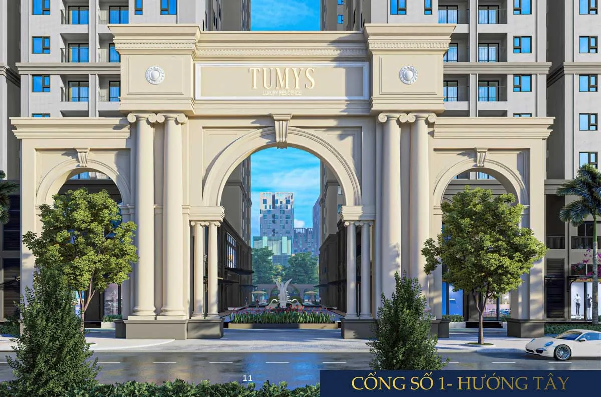 Cổng đón Maison Grand