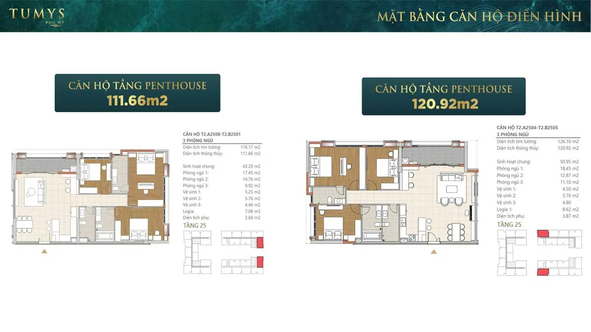 Căn hộ Penhouse Maison Grand Phú Mỹ