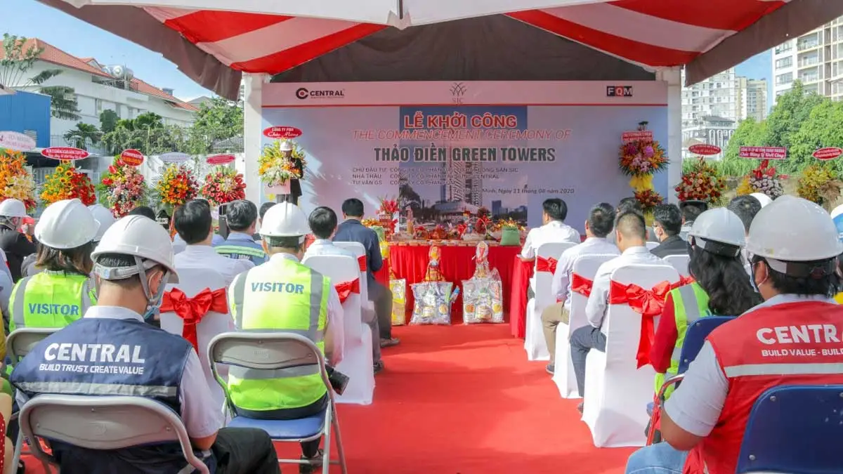 Thảo Điền Green Towers Quận 2 central khoi cong du an thao dien green towers - Thảo Điền Green Towers Quận 2