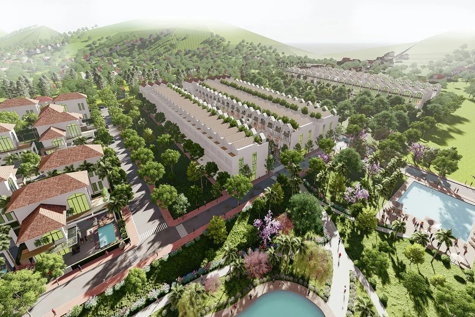 BẢO LỘC PARK HILLS 1 Phối cảnh Dự án Bảo Lộc Park Hill