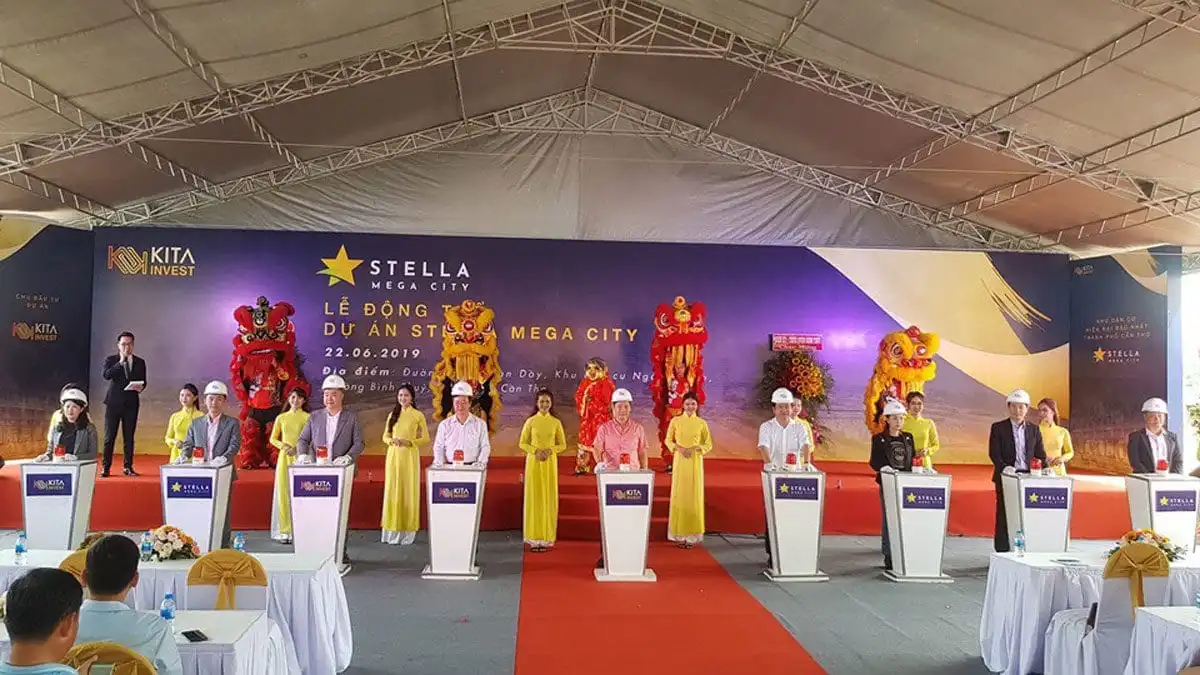 Lễ động thổ Khu đô thị Stella Mega City Cần Thơ Lễ động thổ Khu đô thị KITA Airport City Cần Thơ