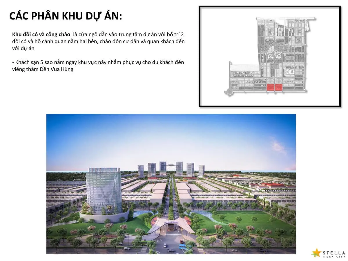 KITA Airport City 20 Khu đồi cỏ và cổng chào Dự án KITA Airport City