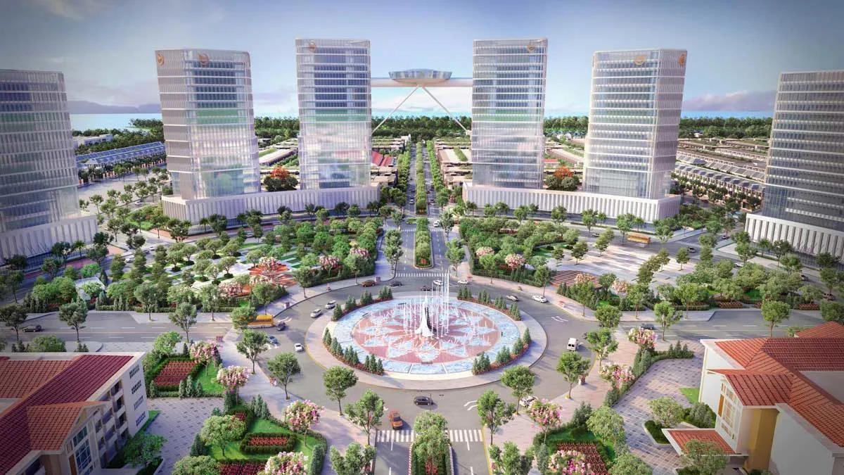 KITA Airport City 14 Quảng trường trung tâm Dự án KITA Airport City