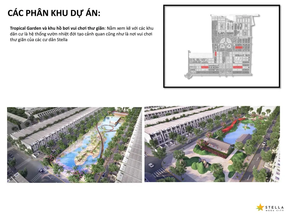 KITA Airport City 24 Tropical Garden và khu hồ bơi vui chơi thư giãn KITA Airport City