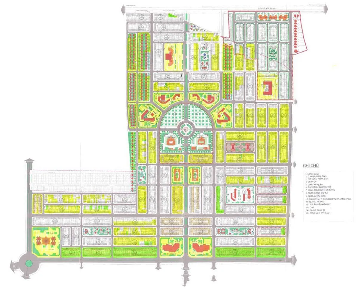 KITA Airport City 18 Mặt bằng phân lô Dự án KITA Airport City Cần Thơ