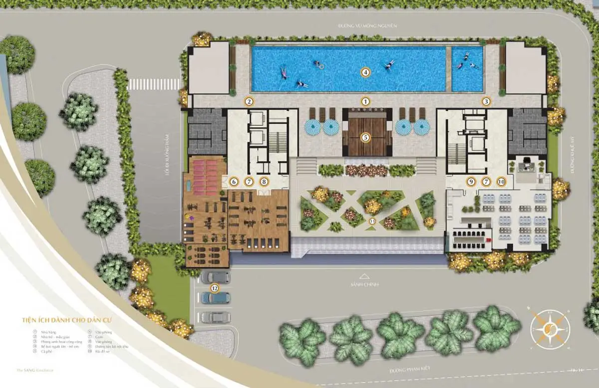 The Sang Residence 8 Hệ thống tiện ích Dự án Căn hộ Chung cư The Sang Residence Đà Nẵng