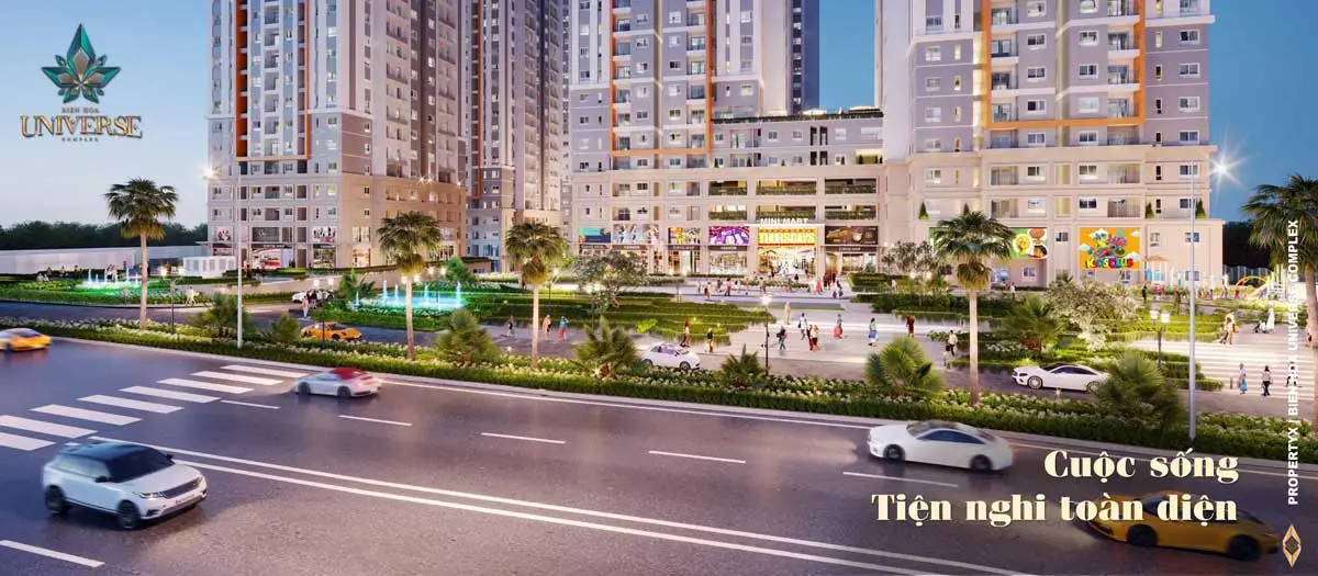 Biên Hòa Universe Complex tien ich trung tam thuong mai bien hoa universe complex - Biên Hòa Universe Complex