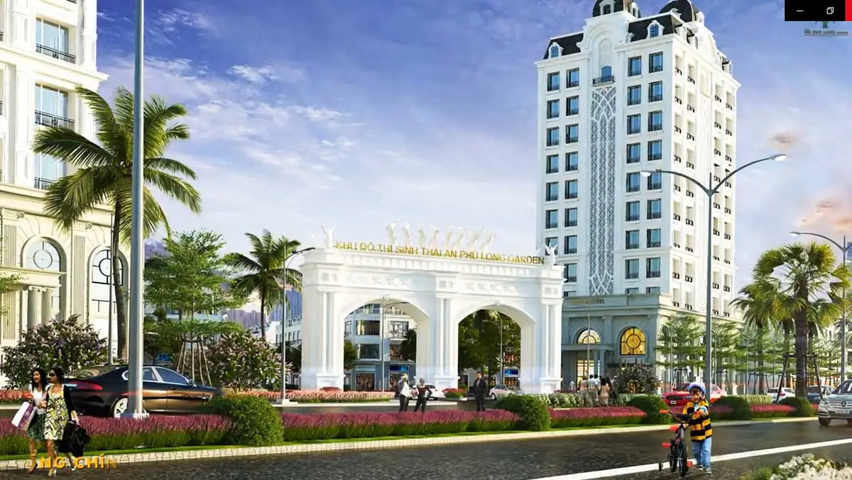 AN PHÚ LONG GARDEN 5 Cổng chính Dự án Khu đô thị An Phú Long Garden Phú Giáo Bình Dương