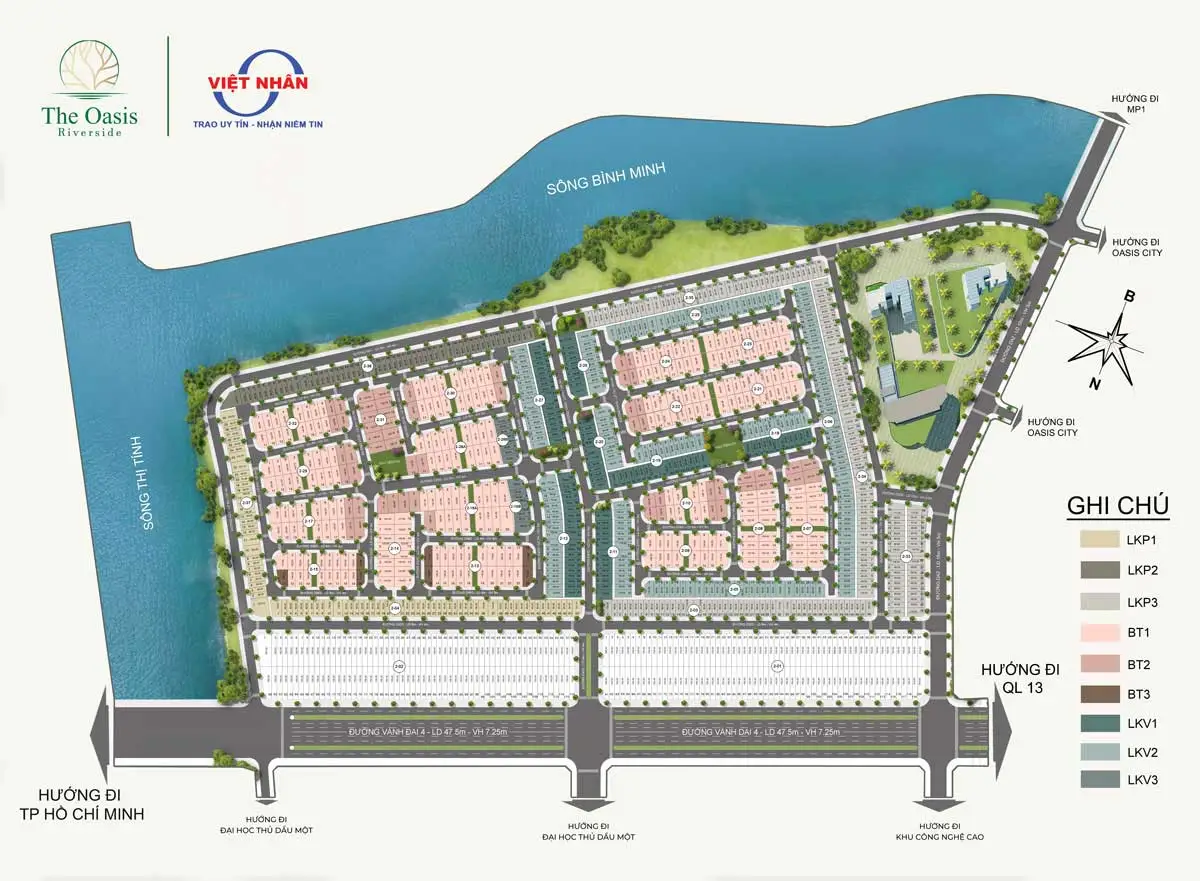 The Oasis Riverside 6 Mặt bằng Dự án The Oasis Riverside Bình Dương