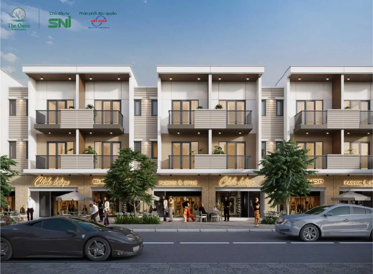 The Oasis Riverside 8 Nhà phố liên kế The Oasis Riverside Bình Dương