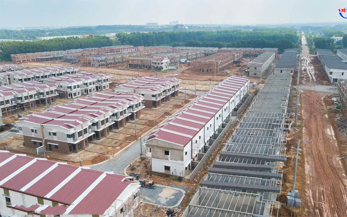 The Oasis Riverside 17 Tiến độ thi công Dự án The Oasis tại Bình Dương