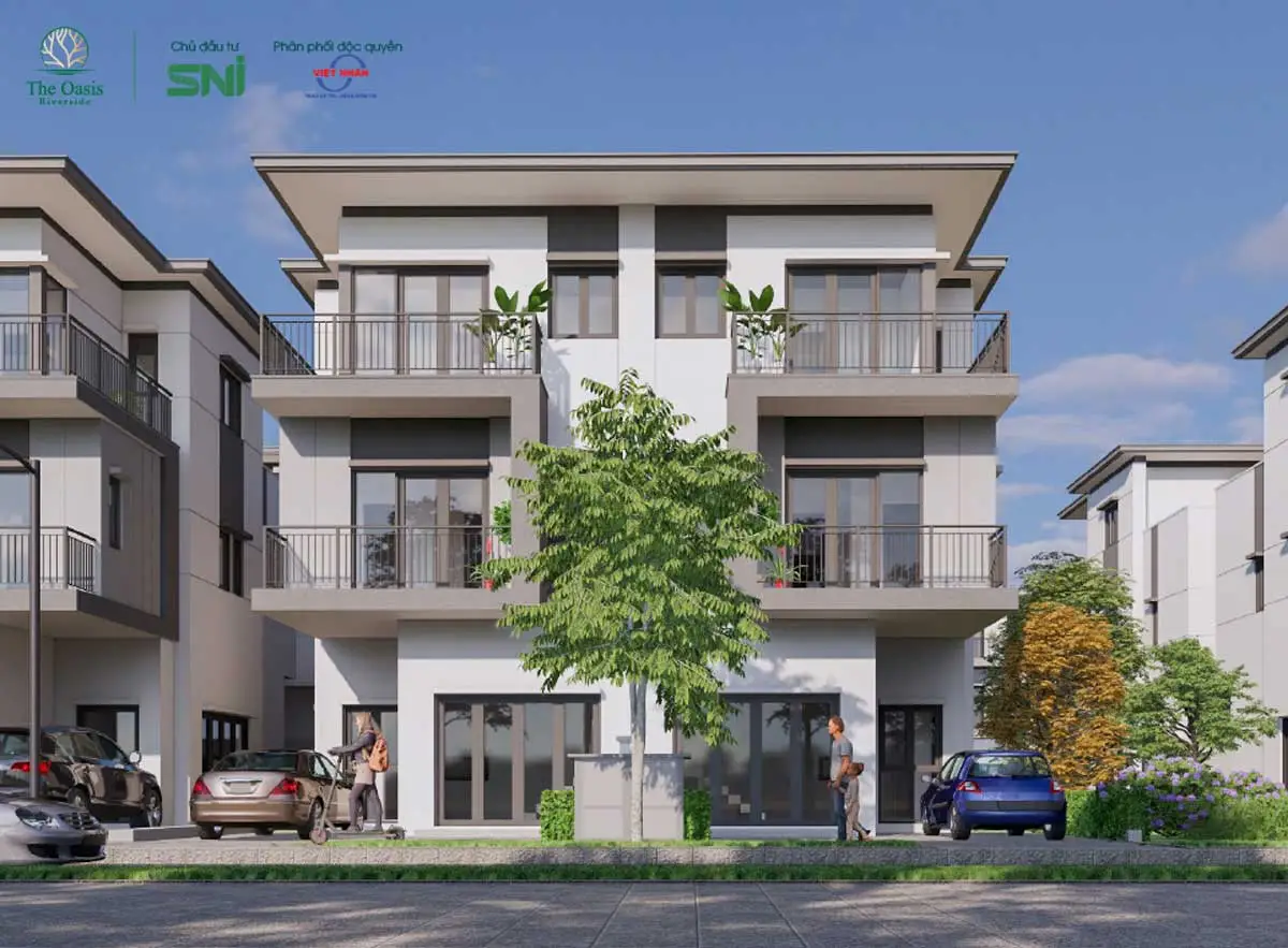 The Oasis Riverside 13 Biệt thự The Oasis Riverside Bình Dương