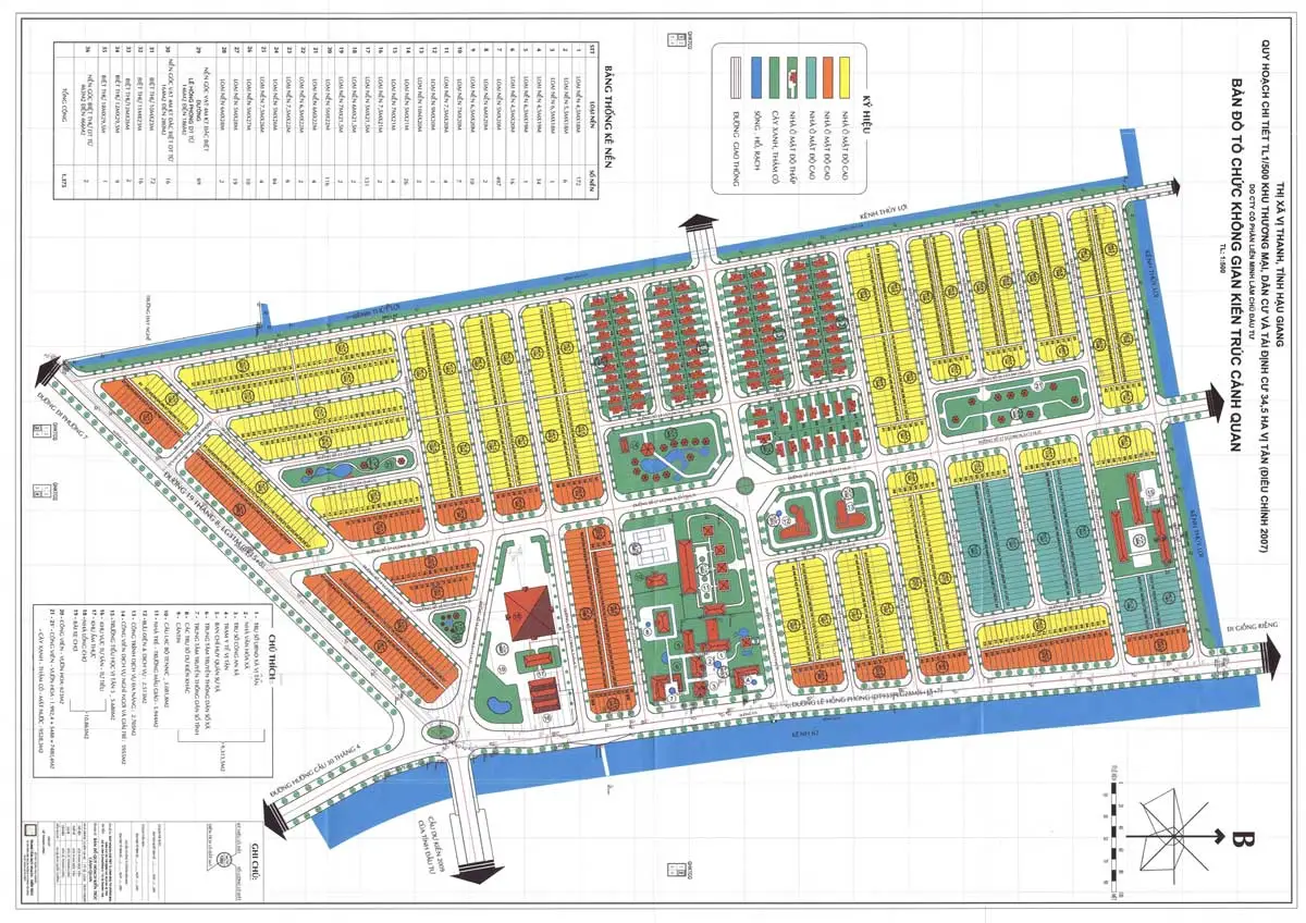 The Venice City 9 Mặt bằng Dự án Khu đô thị The Venice City Vị Thanh Hậu Giang