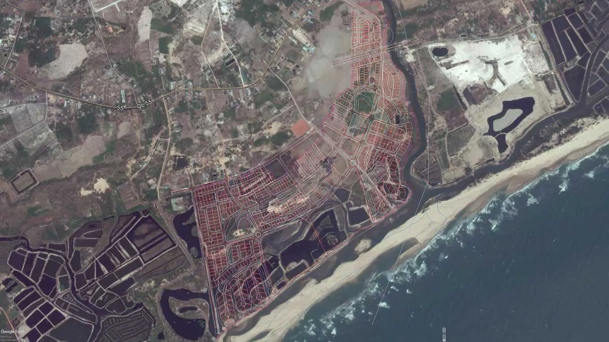 Venezia Beach 4 Vị trí Khu đất Dự án Venezia Beach Bình Thuận