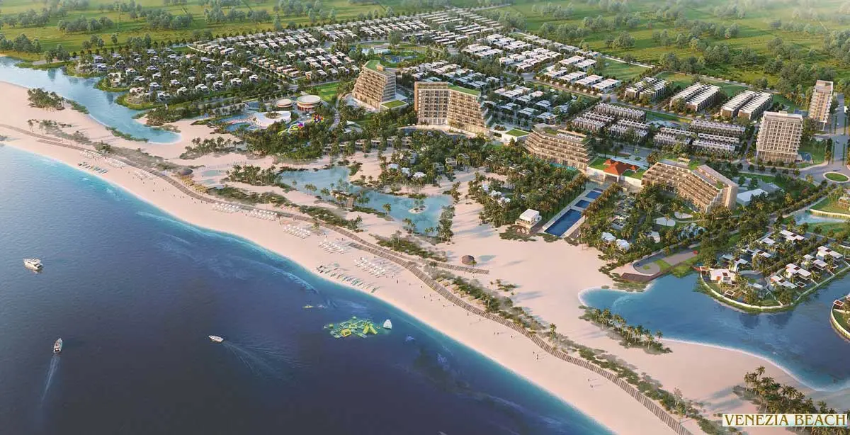 Venezia Beach 8 Tiện ích bờ biển dài 2km tại Dự án Venezia Beach Bình Thuận