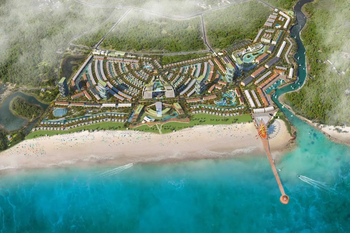Venezia Beach 6 Tiện ích bờ biển dài 1km tại Dự án Venezia Beach Bình Thuận