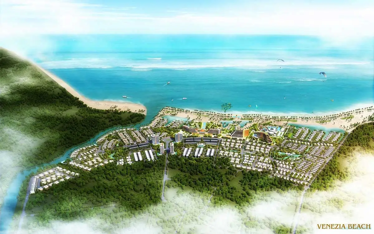Venezia Beach 9 Mặt bằng Tổng thể Dự án Venezia Beach Bình Thuận