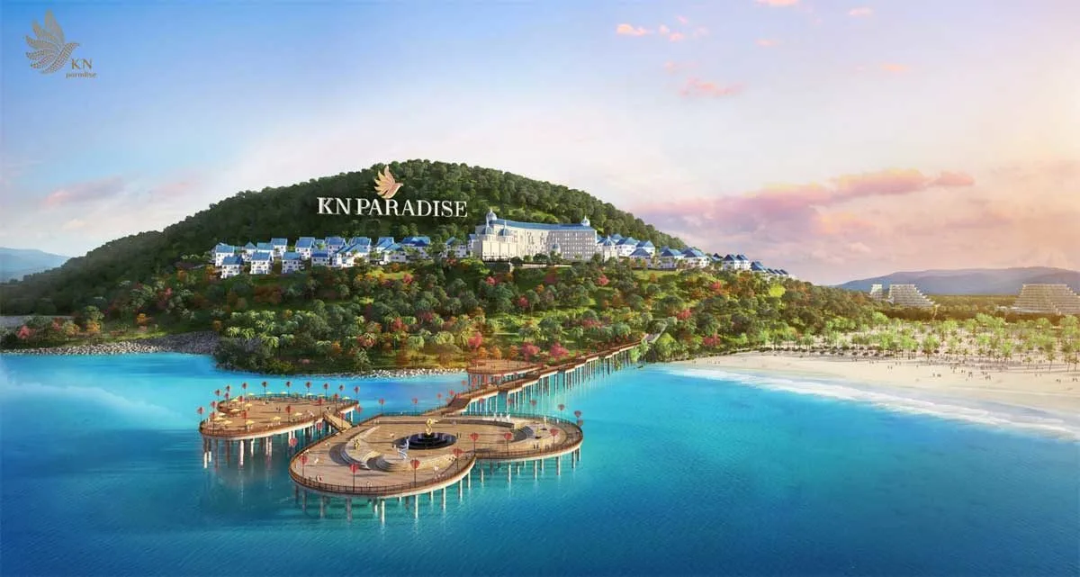 PARA DRACO CAM RANH 9 Đồi KN với Khu hotel resort 6 Sao duy nhất tại Cam Ranh và Cầu tình yêu