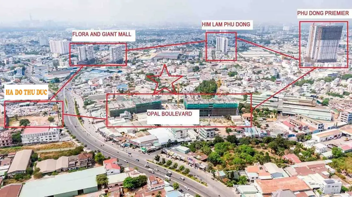 HÀ ĐÔ PHẠM VĂN ĐỒNG THỦ ĐỨC 4 Dự án Căn hộ sung quanh Hà Đô Phạm Văn Đồng Thủ Đức