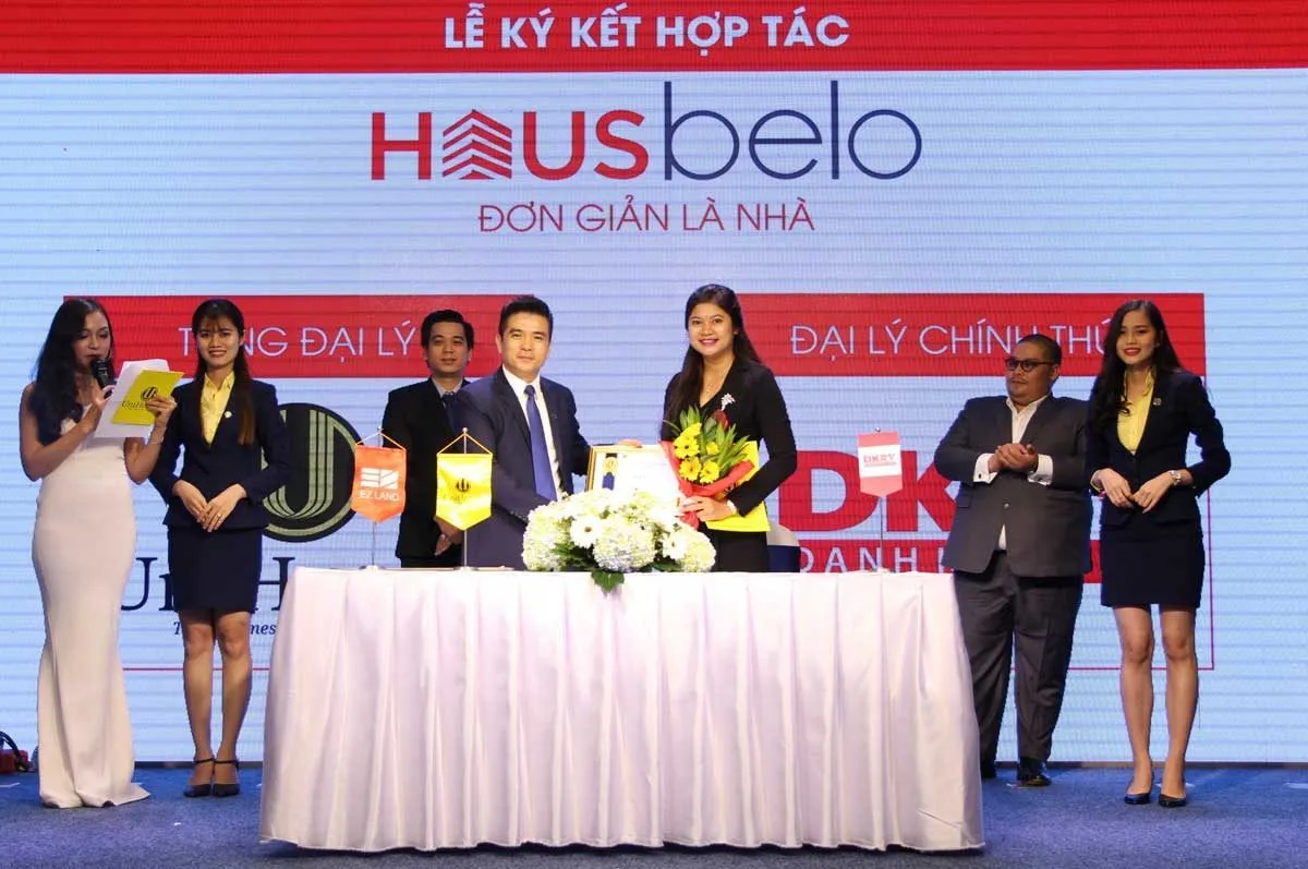 HAUSBELO QUẬN 9 2 Lễ ký kết hợp tác Phân phối F1 Dự án Hausbelo