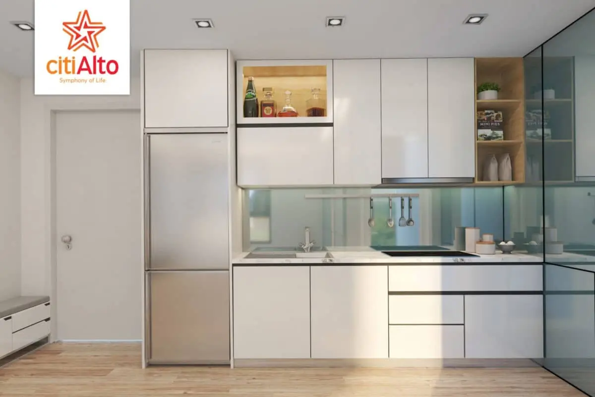 CitiAlto 7 Minh họa khu bếp căn hộ CitiAlto.