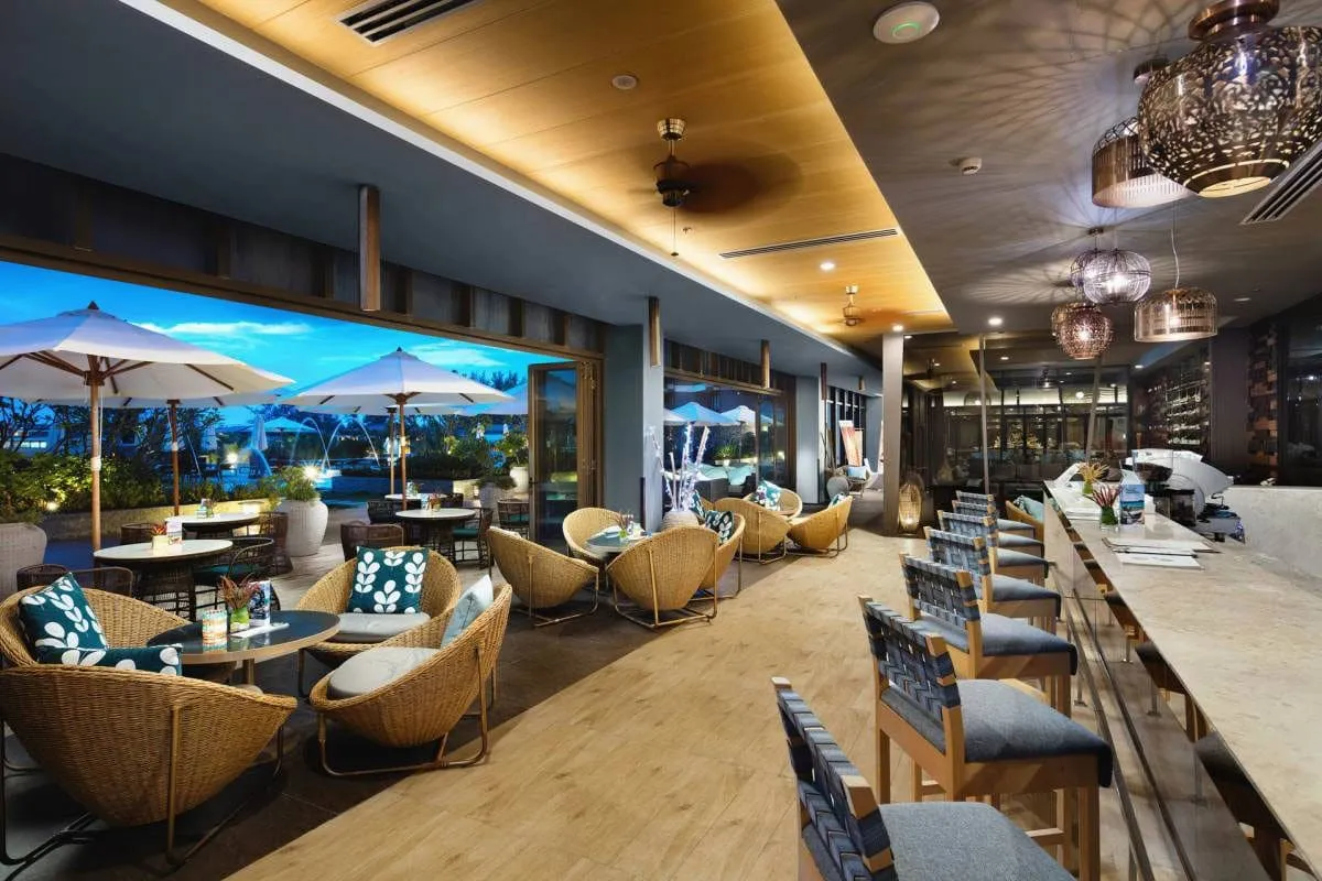 QUY NHƠN MELODY 7 Khu nhà hàng Cafe tại Bar ngầm tại Căn hộ Condotel Quy Nhơn Melody