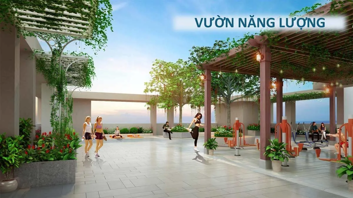 Phối cảnh vườn Năng Lượng Saigon Asiana