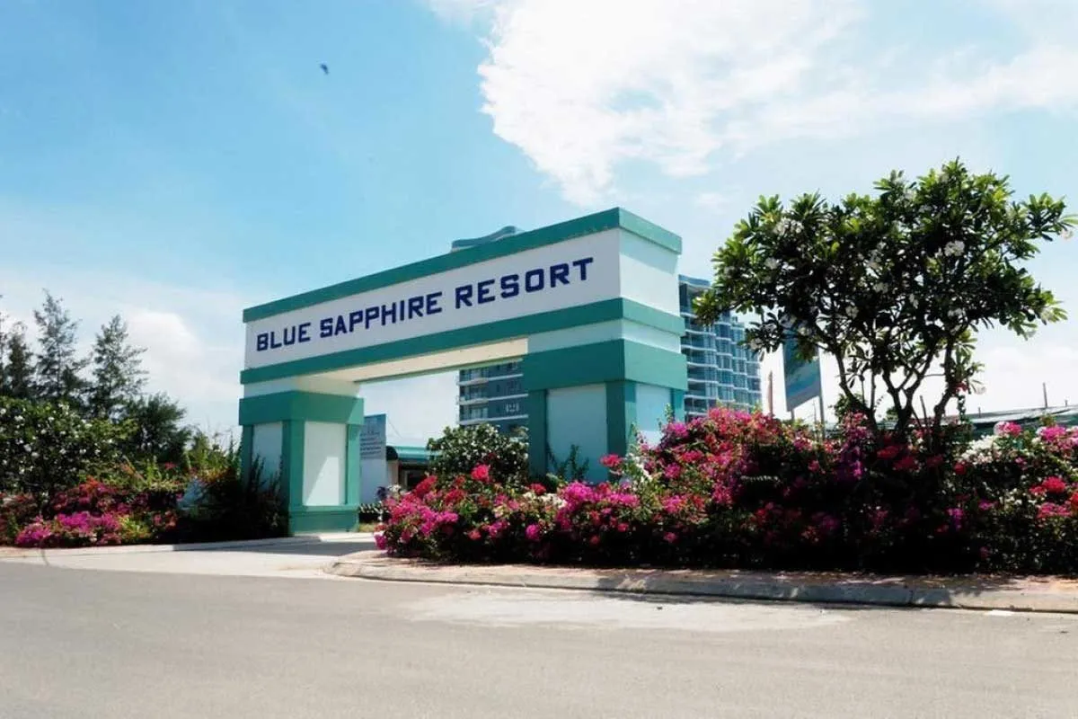 BLUE SAPPHIRE VŨNG TÀU 5 Cổng Dự án Căn hộ Condotel Blue Sapphire Vũng Tàu