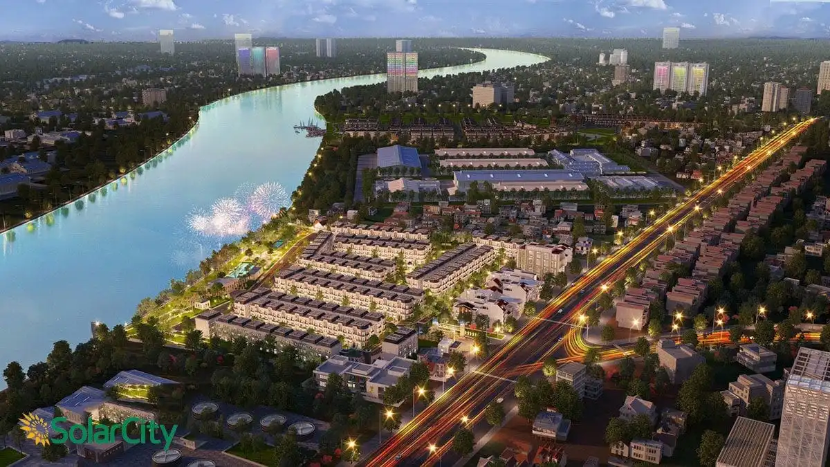 SOLAR CITY LONG AN 7 Mặt bằng Dự án Solar City Bến Lức Long An