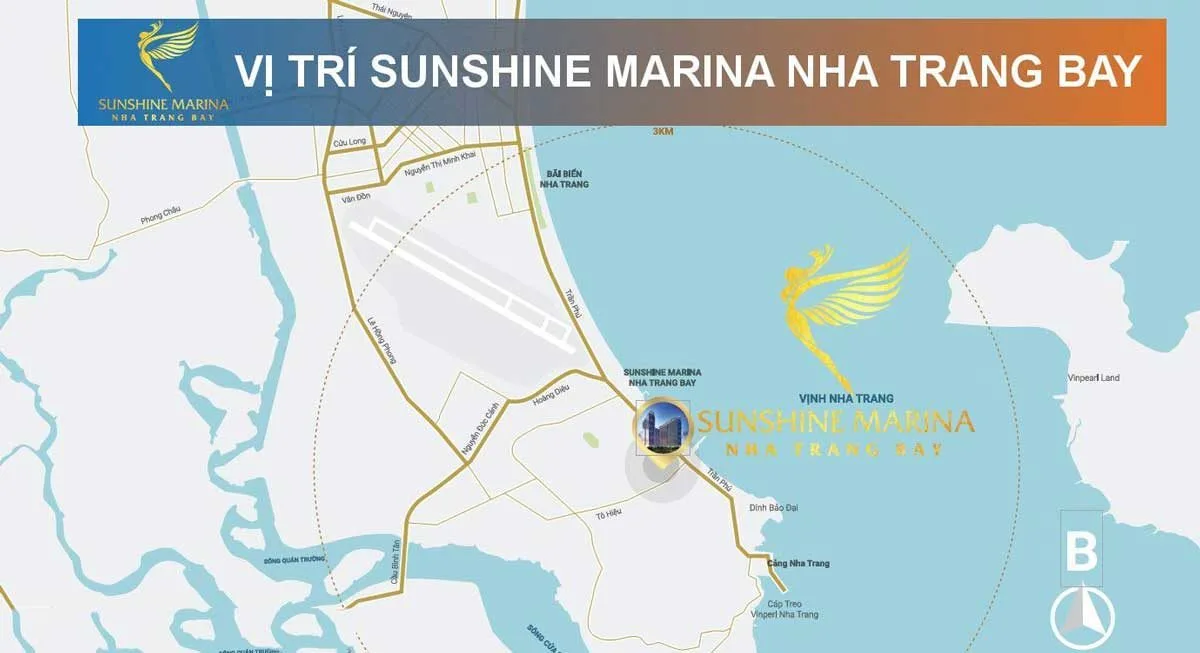 Vị trí Dự án Căn hộ Sunshine Marina Nha Trang Bay Vị trí Dự án Căn hộ Sunshine Marina Nha Trang Bay