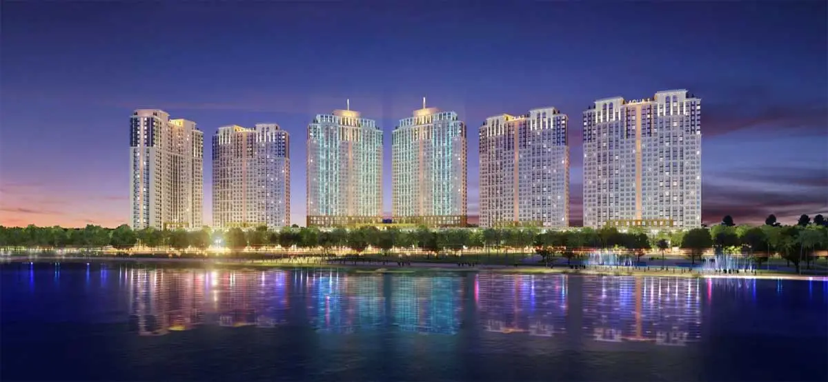 HỒ TRÀM PEARL 2 Phối cảnh Khu Căn hộ Hồ Tràm Pearl Xuyên Mộc Bà Rịa Vũng Tàu