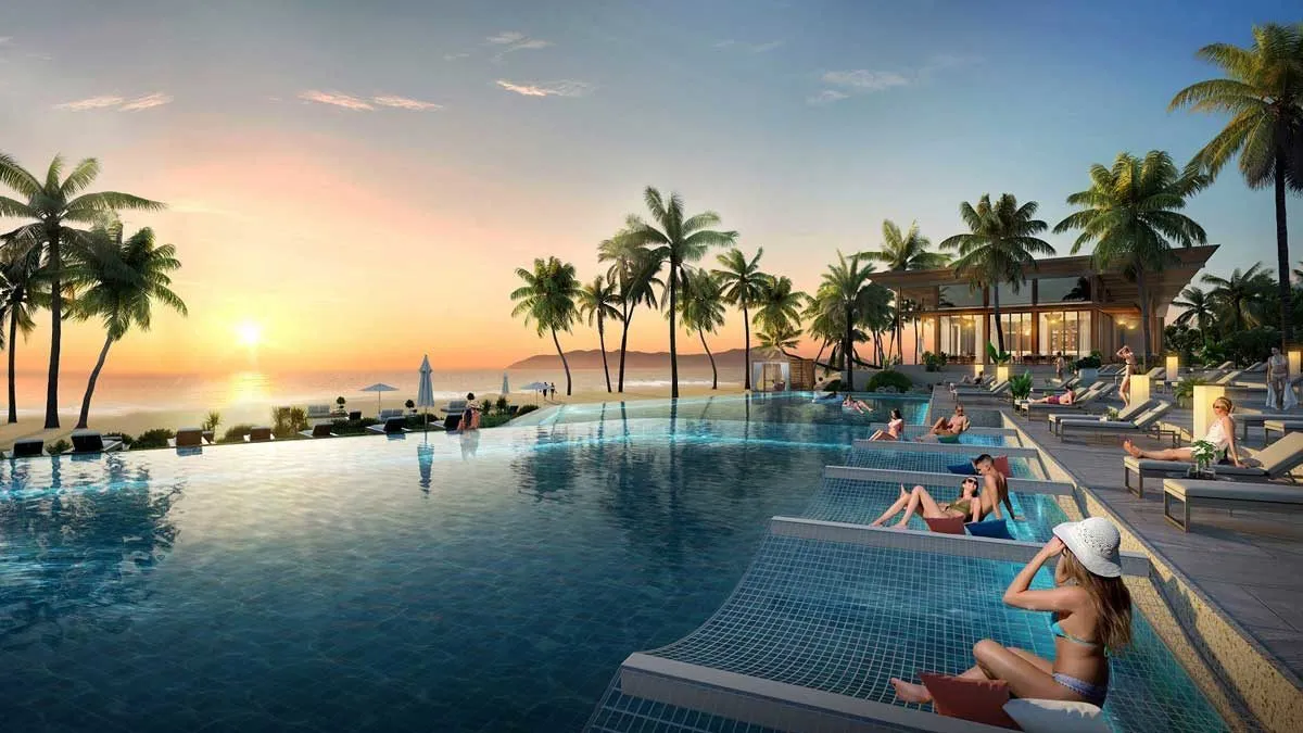 LE MERIDIEN DA NANG RESORT & SPA 4 Hồ bơi Dự án Le Meridien Đà Nẵng Resort & Spa