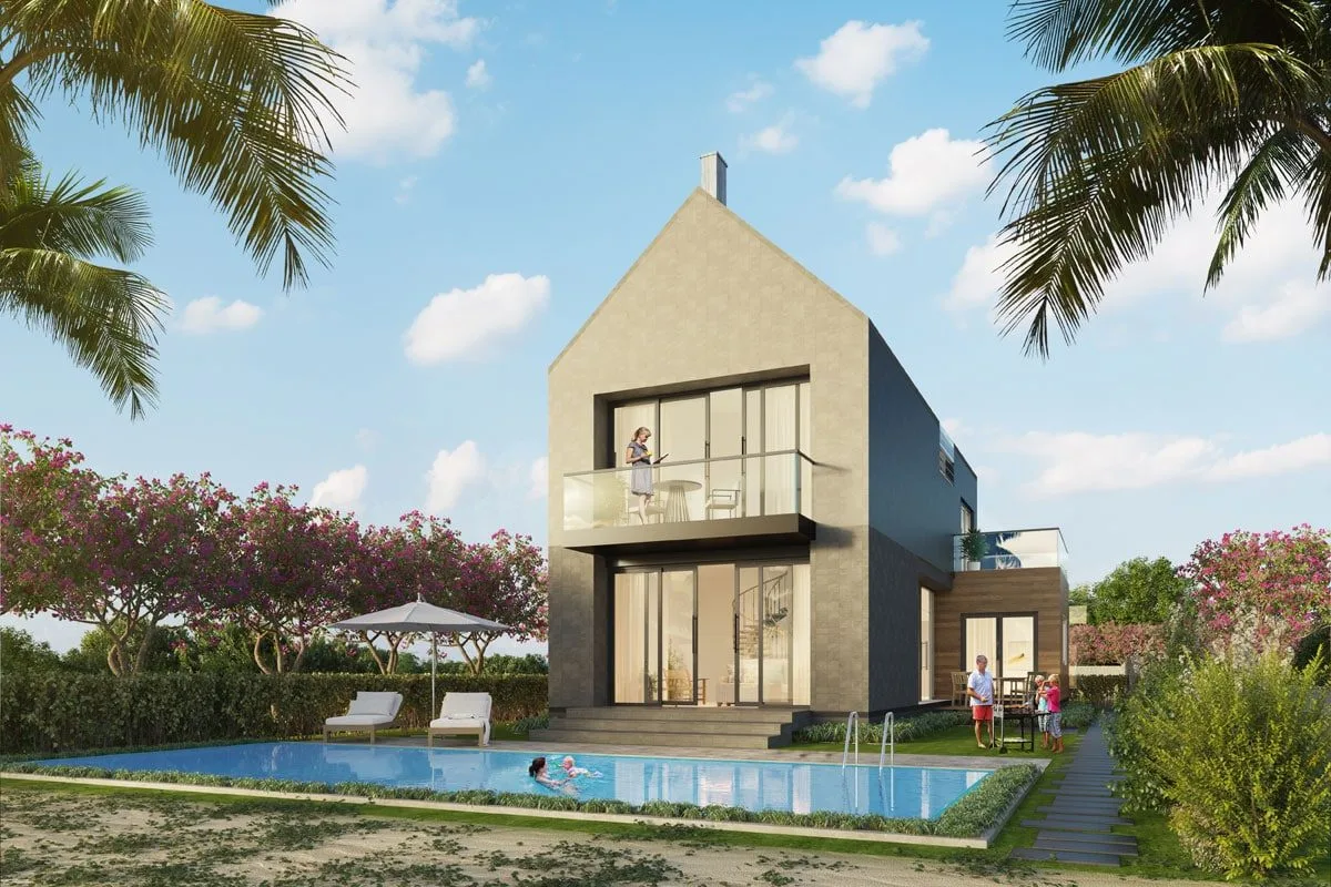 PÉROLAS VILLAS RESORT BÌNH THUẬN 15 Khu The Pradis - Thiết kế Biệt Thự Biển