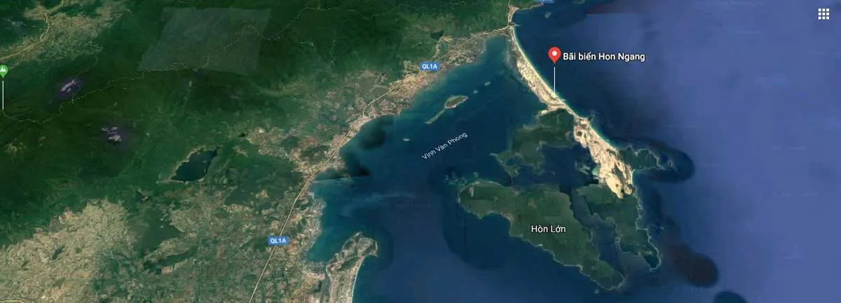 Sơ đồ vị trí Wonder City Vân Phong Bay