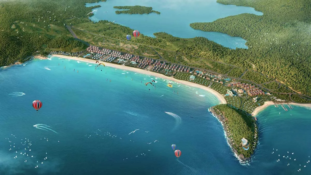 Mặt bằng tổng thể Wonder City Vân Phong Bay