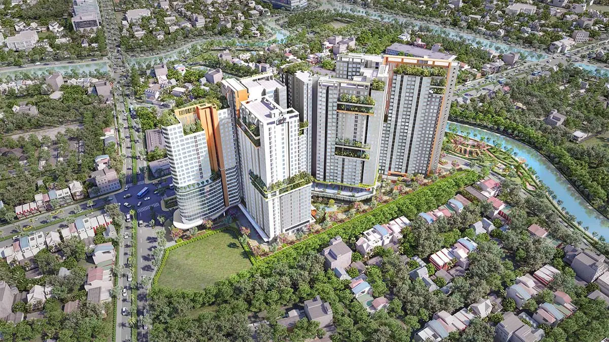 ASTER GARDEN TOWERS BÌNH DƯƠNG 1 Phối cảnh Dự án Căn hộ Aster Garden Towers Bình Dương