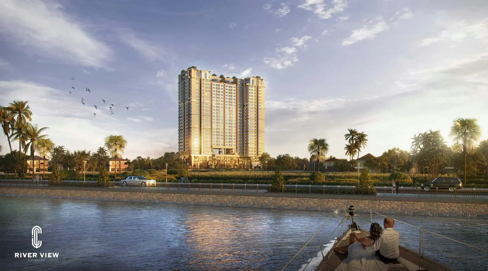 C RIVER VIEW BÌNH DƯƠNG 1 Phối cảnh Căn hộ C River View Bình Dương