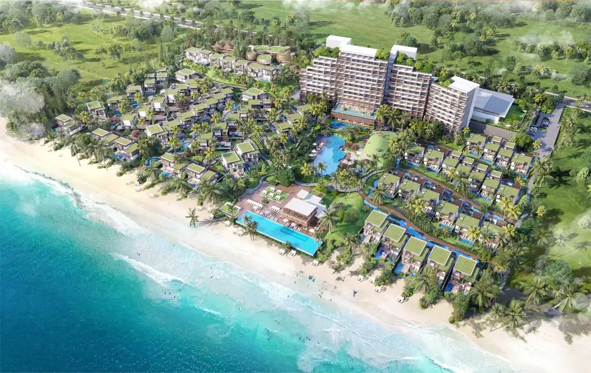 Phối cảnh tổng thể Hyatt Regency Ho Tram Residences