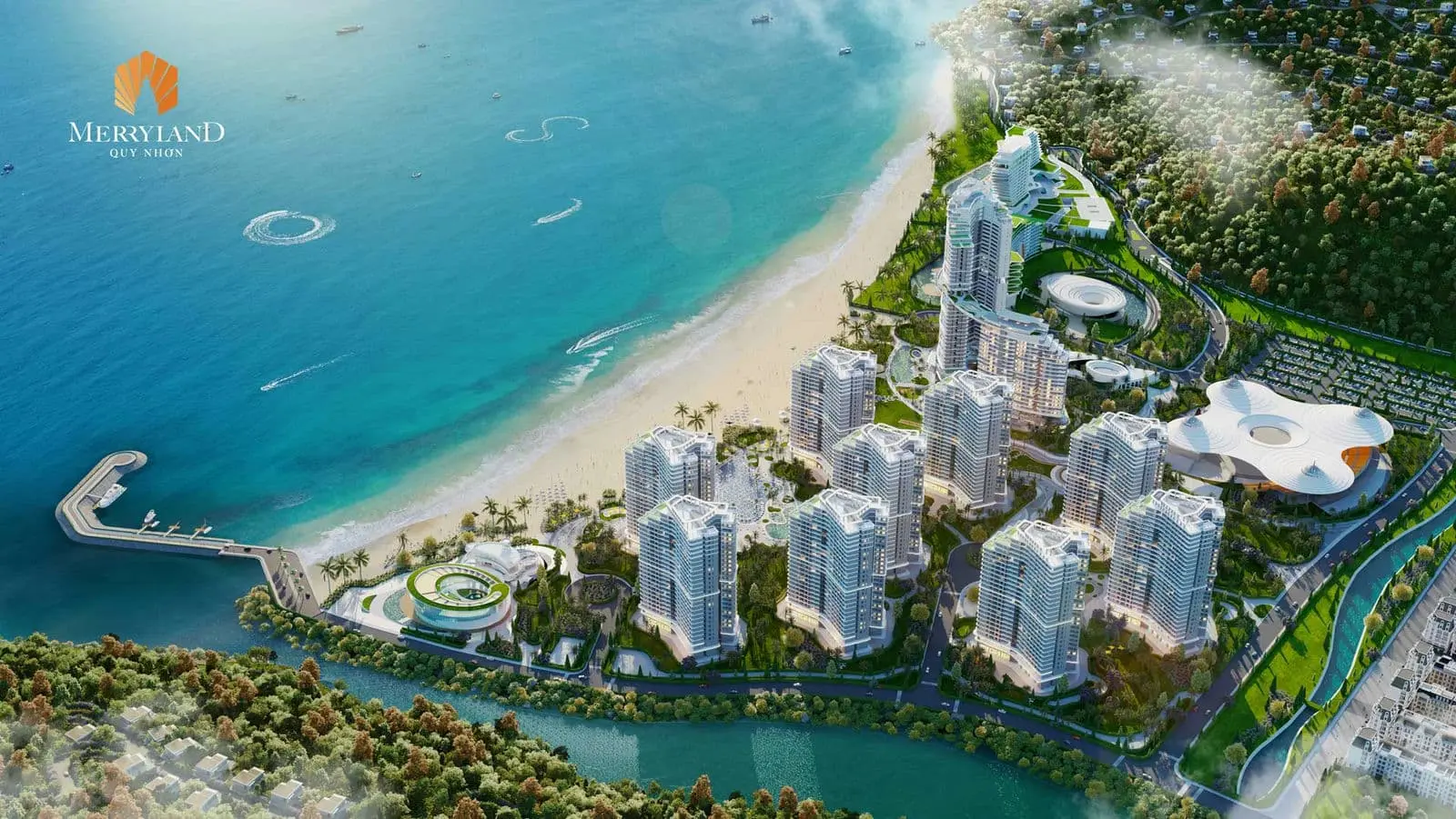 Marina District Quy Nhơn 1 Toàn cảnh Khu Căn hộ Condotel Marina District Hưng Thịnh Quy Nhơn