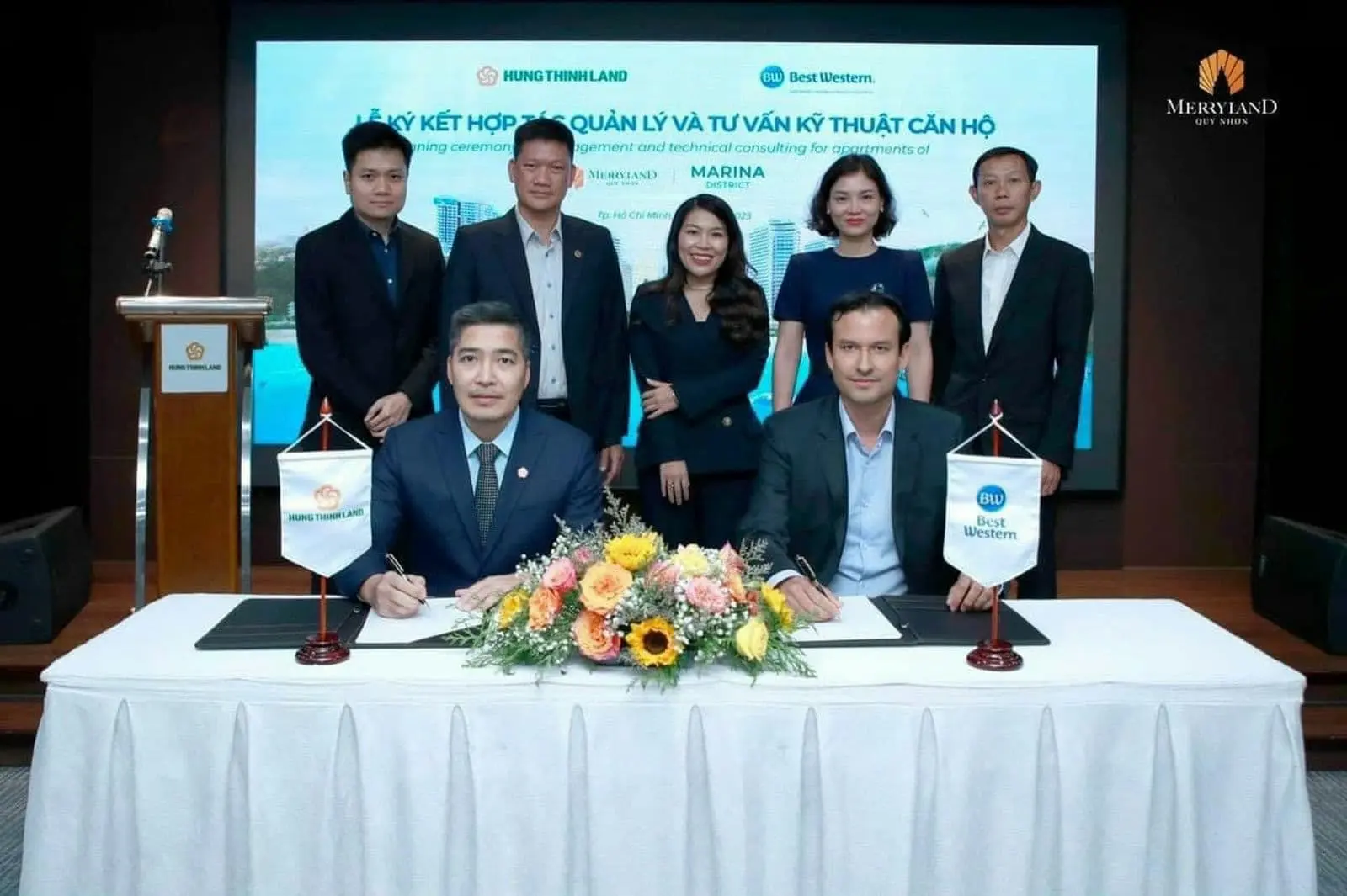 Marina District Quy Nhơn 4 Hưng Thịnh Land đã ký kết hợp tác với thương hiệu quản lý và vận hành khách sạn hàng đầu thế giới Best Western