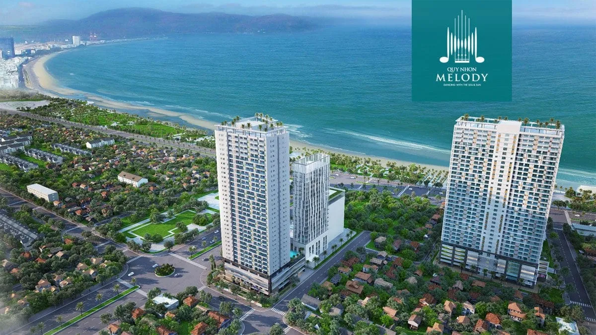 QUY NHƠN MELODY 1 Phối cảnh Dự án Căn hộ Condotel Quy Nhơn Melody
